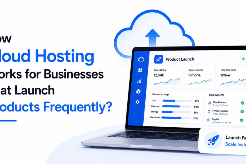 How Cloud Hosting Works for Businesses That Launch Products Frequently