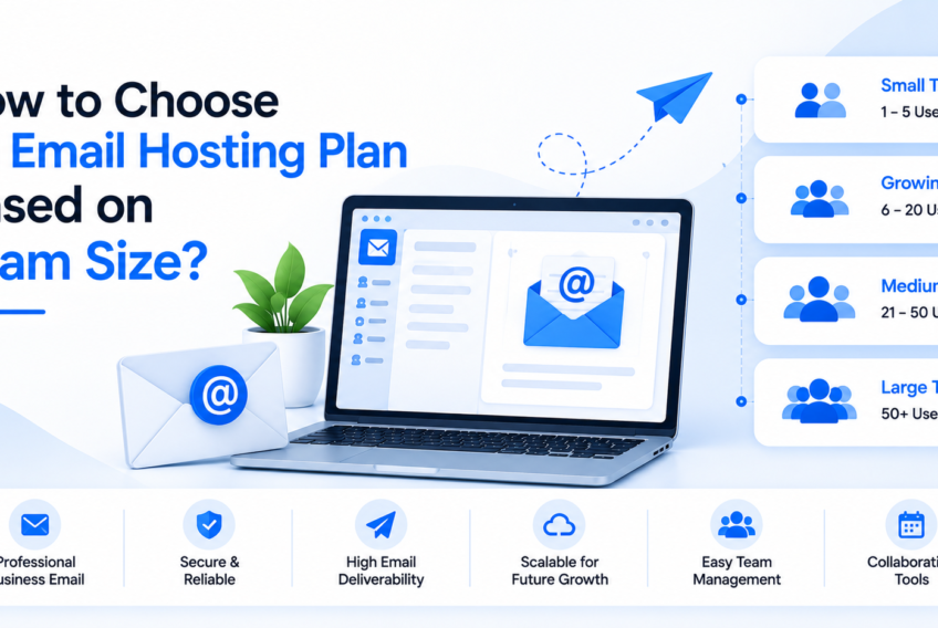 How to Choose an Email Hosting Plan Based on Team Size